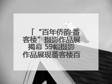 “百年侨韵·番客楼”摄影作品展揭幕 59幅摄影作品展现番客楼百年侨韵