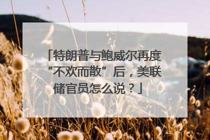 特朗普与鲍威尔再度“不欢而散”后，美联储官员怎么说？
