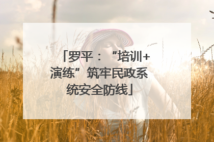 罗平：“培训+演练”筑牢民政系统安全防线