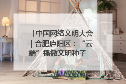 中国网络文明大会｜合肥庐阳区：“云端”播撒文明种子 共建清朗网络空间