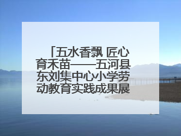 五水香飘 匠心育禾苗——五河县东刘集中心小学劳动教育实践成果展暨夏集小学首届美食节盛大举行
