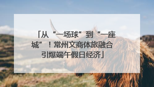 从“一场球”到“一座城”！常州文商体旅融合引爆端午假日经济