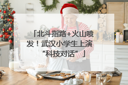 北斗指路+火山喷发！武汉小学生上演“科技对话”