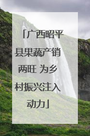 广西昭平县果蔬产销两旺 为乡村振兴注入动力