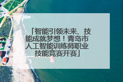 智能引领未来、技能成就梦想！青岛市人工智能训练师职业技能竞赛开赛