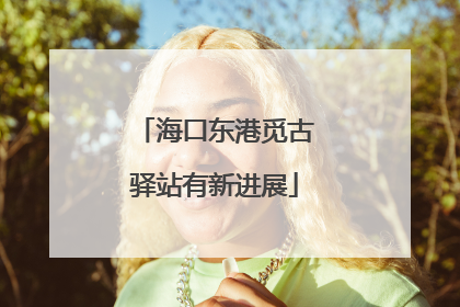 海口东港觅古驿站有新进展