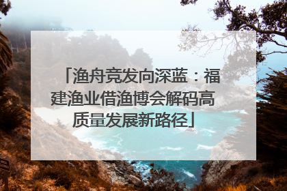 渔舟竞发向深蓝：福建渔业借渔博会解码高质量发展新路径