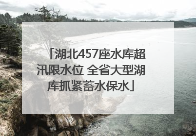 湖北457座水库超汛限水位 全省大型湖库抓紧蓄水保水