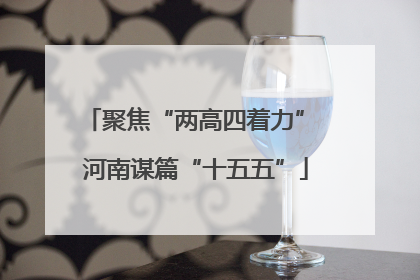 聚焦“两高四着力” 河南谋篇“十五五”