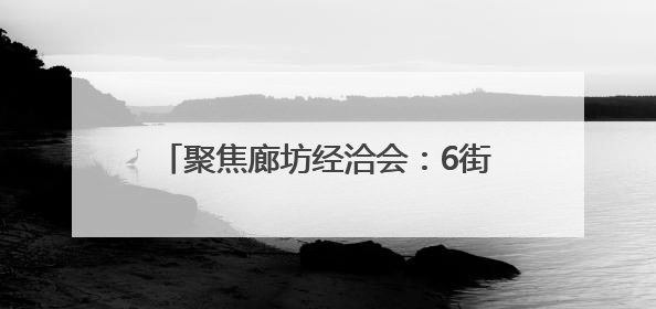 聚焦廊坊经洽会：6街16巷消费市集搭建沉浸式消费体验新场景
