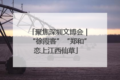 聚焦深圳文博会｜“徐霞客”“郑和”恋上江西仙草