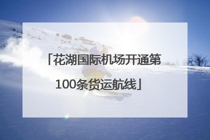 花湖国际机场开通第100条货运航线