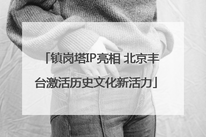 镇岗塔IP亮相 北京丰台激活历史文化新活力