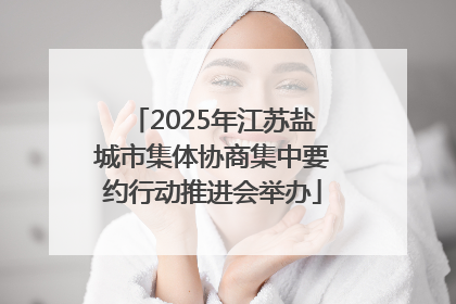 2025年江苏盐城市集体协商集中要约行动推进会举办