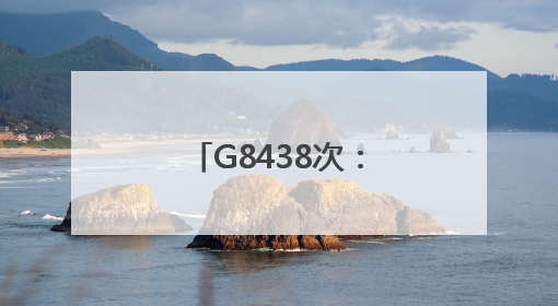 G8438次：老人急病就医不决，列车果断施救